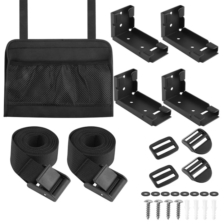 TBD0603138701_B2.webp Computer Desktop Host Metal Suspension Frame Adjustable Storage, Style: - Image 3