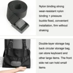 Computer Desktop Host Metal Suspension Frame Adjustable Storage, Style: - Image 4