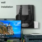 Computer Desktop Host Metal Suspension Frame Adjustable Storage, Style: - Image 5