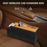 Q9 2 In 1 Multi-function Car Storage Box Wireless Charging - Image 5