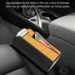 Q9 2 In 1 Multi-function Car Storage Box Wireless Charging - Image 6