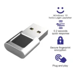 TRU8 Mini USB Fingerprint Reader Module for Windows 11 / 10 Hello Dongle - Image 3
