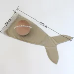 Newborn Photography Clothing Mermaid Modeling Jumpsuit + Headdress Set - Image 3