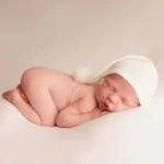 Newborn Photography Clothing Baby Photography Fur Ball Knitted Long Tail Hat - Image 5