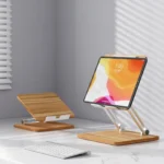 AP-2DP Desktop Liftable Wooden Tablet Laptop Support Stand - Image 2