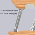 AP-2DP Desktop Liftable Wooden Tablet Laptop Support Stand - Image 6