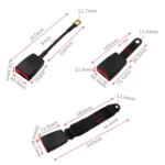 Universal 3-point Car Retrofit Seat Belt With Emergency Locking - Image 4