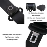 Universal 3-point Car Retrofit Seat Belt With Emergency Locking - Image 5