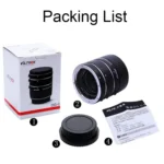 For Canon EOS Series VILTROX DG-C Camera Automatic Close-up Ring Macro Mount - Image 6