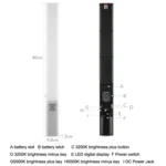 YONGNUO YN360S SLR LED Fill Light Stick Handheld Camera Lights External Photo Lamp, Style: - Image 3