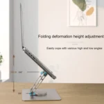 Multifunctional Desktop Foldable Rotating Laptop Cooling Bracket, Spec: - Image 5