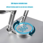 Multifunctional Desktop Foldable Rotating Laptop Cooling Bracket, Spec: - Image 4