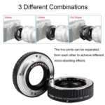 For Panasonic/Olympus VILTROX DG-M43 Camera Automatic Close-Up Ring Macro Ring Set - Image 4