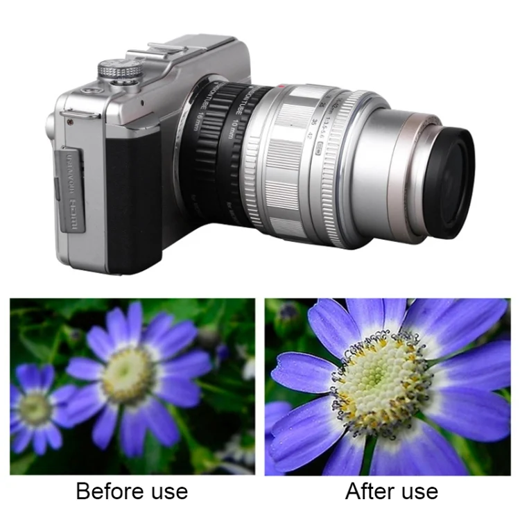 TBD06031645_4.webp For Panasonic/Olympus VILTROX DG-M43 Camera Automatic Close-Up Ring Macro Ring Set - Image 5