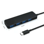 4 Ports Expansion Dock Notebook High Speed HUB - Image 3