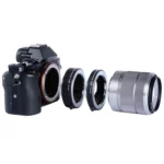 For Sony VILTROX DG-NEX Camera Automatic Close-Up Ring Macro Ring Set - Image 2