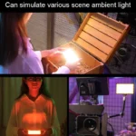 Weeylite RB08P 52LEDs RGB Colorful Light Effect Mini Photography Fill Light - Image 5