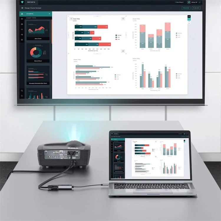 TBD0603182801_B5.webp QGeeM QG-UA07-A USB 3.0 to VGA High Speed Transfer Multi-Display Video Converter - Image 6