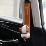 002 Cute Cartoon Thicked Seat Belt Anti-Strangled Protective Cushion, Length:
