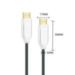 2.0 Version HDMI Fiber Optical Line 4K Ultra High Clear Line Monitor Connecting Cable, Length: - Image 3
