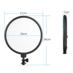 VILTROX VL-500T Intelligent Digital Display Circular LED Photography Fill Light - Image 3