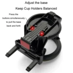 Car Air Conditioner Air Outlet Water Cup Holder Ashtray With Hook - Image 4