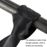 2pcs B7 Free Installation Motorcycle / Stretcher / Electric Wheelchair Seat Belt - Image 5