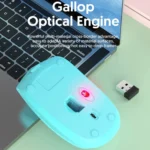 811 3 Keys Laptop Mini Wireless Mouse Portable Optical Mouse, Spec: - Image 5