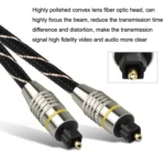 EMK HB/A6.0 SPDIF Interface Digital High-Definition Audio Optical Fiber Cable, Length: - Image 3