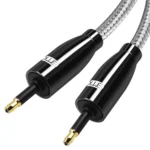 EMK QH4.0 Mini Toslink 3.5mm Interface SPDIF Audio Fiber Optical, Length: - Image 2