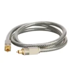 EMK YL/B Audio Digital Optical Fiber Cable Square To Square Audio Connection Cable, Length: - Image 2