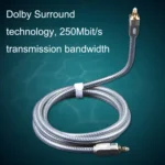 EMK YL/B Audio Digital Optical Fiber Cable Square To Square Audio Connection Cable, Length: - Image 6