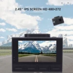 M200 44K HD Dual Recording Car Driving Recorder With WIFI+GPS Function - Image 3