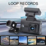 M200 44K HD Dual Recording Car Driving Recorder With WIFI+GPS Function - Image 7
