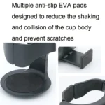 B1101 Car Water Cup Holder Multi-functional Air Conditioning Outlet Ashtray Fixing Bracket - Image 4