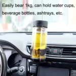 B1101 Car Water Cup Holder Multi-functional Air Conditioning Outlet Ashtray Fixing Bracket - Image 6