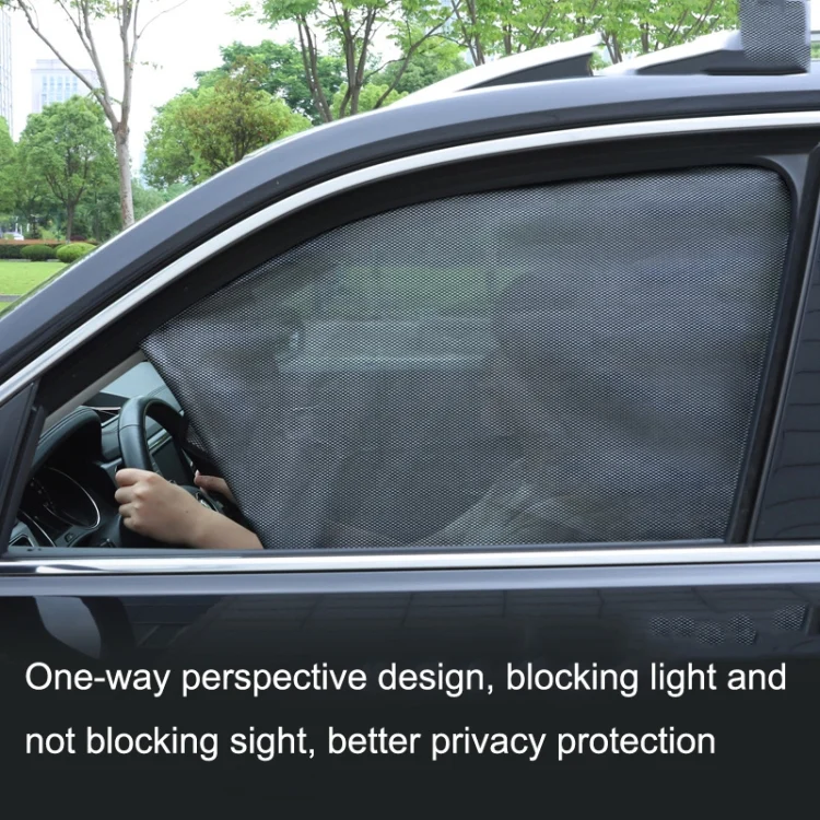 TBD0603332901_B5.webp Car Sunshade Magnetic Iron Reflective Mesh Gauze Sunscreen Heat Insulation Sunshade Baffle - Image 6