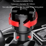 2 in 1 Car Center Console Water Cup Holder Multi-purpose Storage Box - Image 5