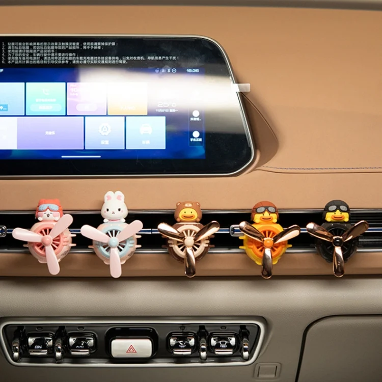 TBD0603365601_B1.webp ICARER FAMILY AK-20 Car Pilot-Shaped Air-Conditioning Outlet Decorative Ornaments Aromatherapy - Image 2