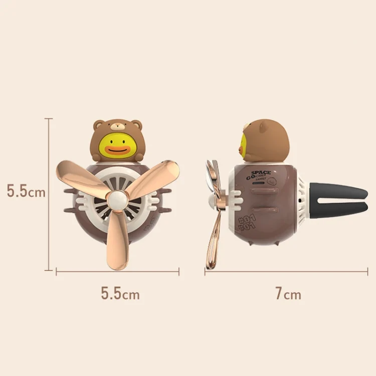 TBD0603365601_B2.webp ICARER FAMILY AK-20 Car Pilot-Shaped Air-Conditioning Outlet Decorative Ornaments Aromatherapy - Image 3