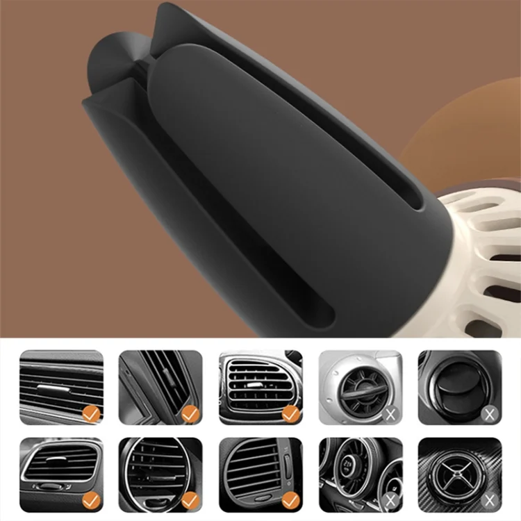TBD0603365601_B4.webp ICARER FAMILY AK-20 Car Pilot-Shaped Air-Conditioning Outlet Decorative Ornaments Aromatherapy - Image 5