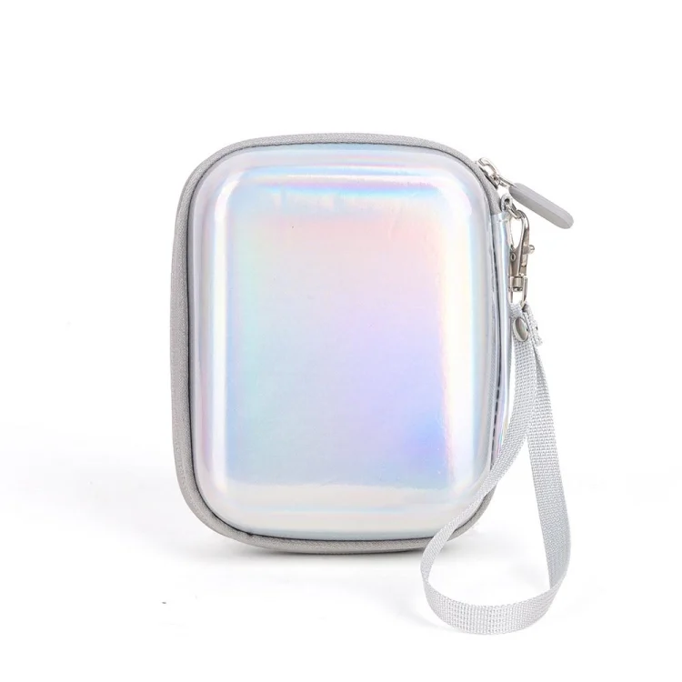 For FUJIFILM Instax Mini EVO Link LiPlay PU Leather Camera Bag With Wrist Strap