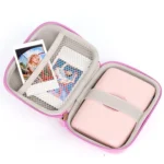 For FUJIFILM Instax Mini EVO  Link LiPlay PU Leather Camera Bag  With Wrist Strap - Image 5
