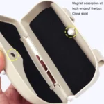 Multifunctional Car Glasses Box Car Sunshine Board Tickets Glasses Clamp - Image 3