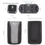 XILETU DSLR Camera Gimbal Arca Swiss Quick Release Plate Clamp,Spec: - Image 3