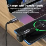 Type-C/USB-C Magnetic Adapter U-shaped Elbow 40GB Converter - Image 6
