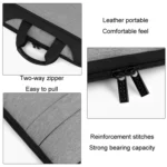 Baona BN-I003 Oxford Cloth Full Open Portable Waterproof Laptop Bag - Image 4