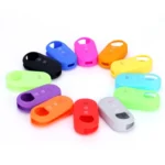 For Fiat 500 2pcs Folding 3 Button Remote Control Silicone Case - Image 2