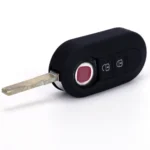 For Fiat 500 2pcs Folding 3 Button Remote Control Silicone Case - Image 4
