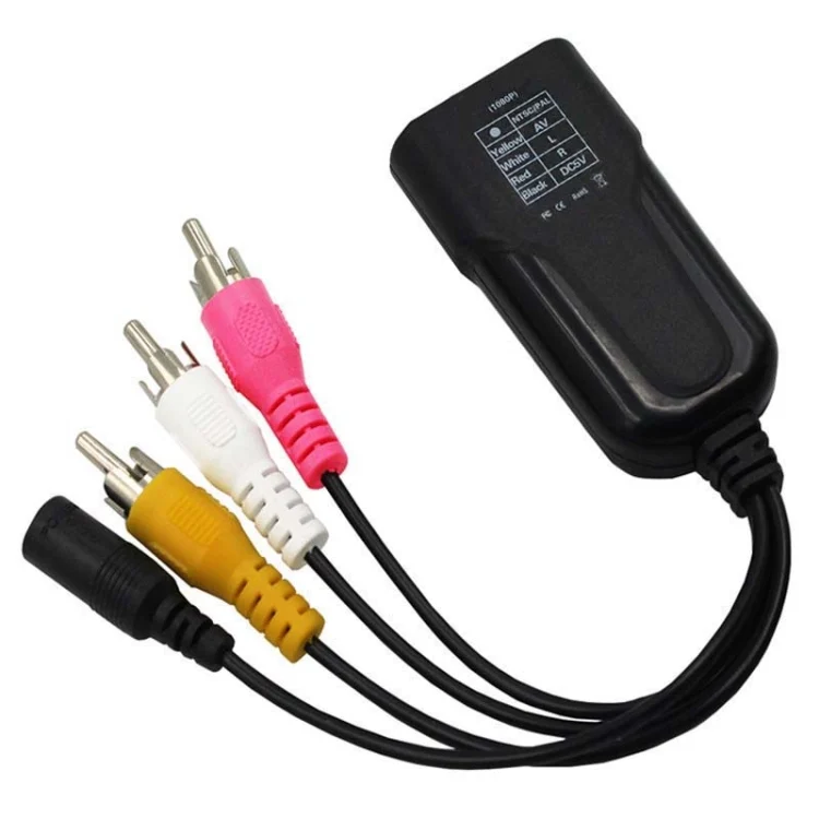 TBD0603467001_B2.webp K13W HDMI To AV 1080P HD Converter, Cable Length: 0.5m - Image 3